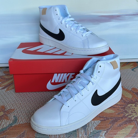 Nike Men’s Court Royale 2 Mid
White/White Onyx/Black
Shoes Sneakers 
CQ9179-100 - Picture 15 of 16